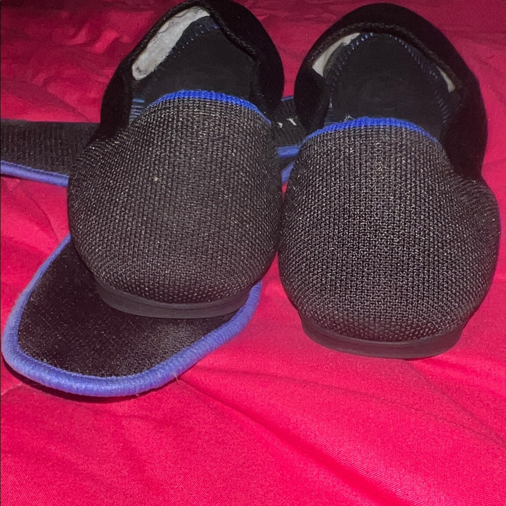 Rothy's "The Flat" Black solid size 10 - image 13